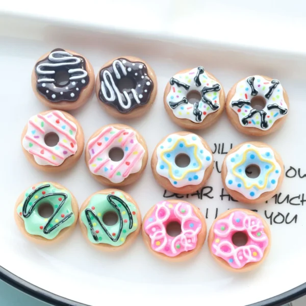 Adorable Mini Donut Shaped Refrigerator Magnets