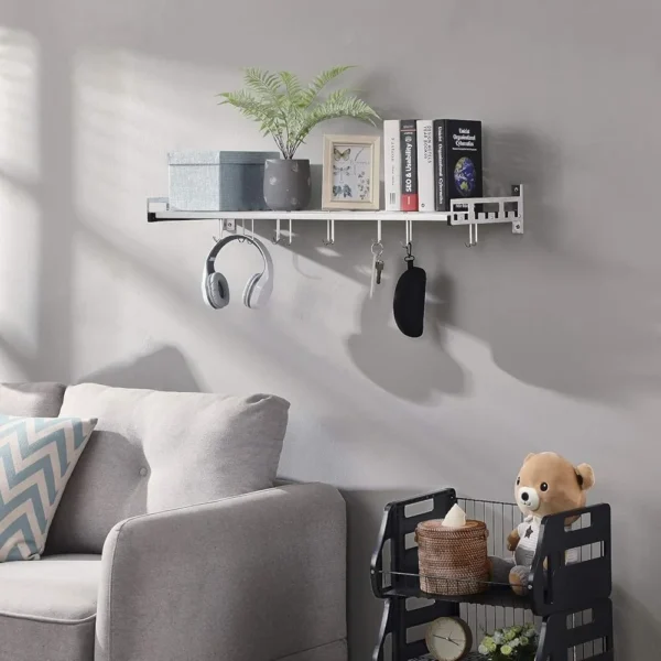 Wall Mounted Stainless Steel Pots and Pans Rack - Image 6