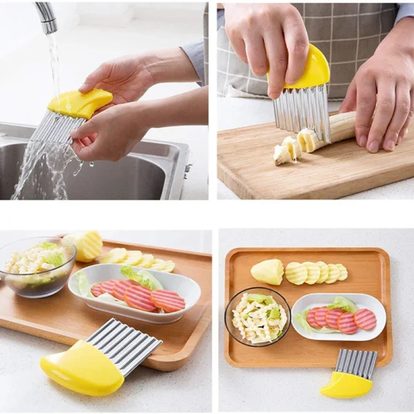 Stainless Steel Potato Cutter - Image 6