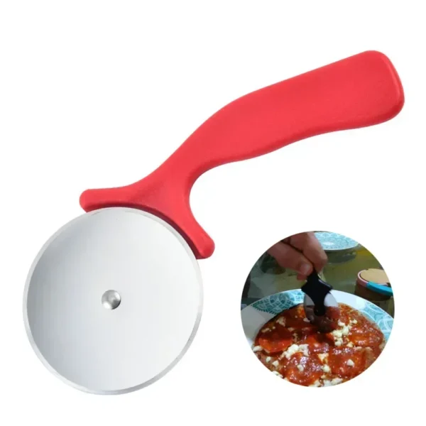 Stainless Steel Pizza Cutter - Image 5