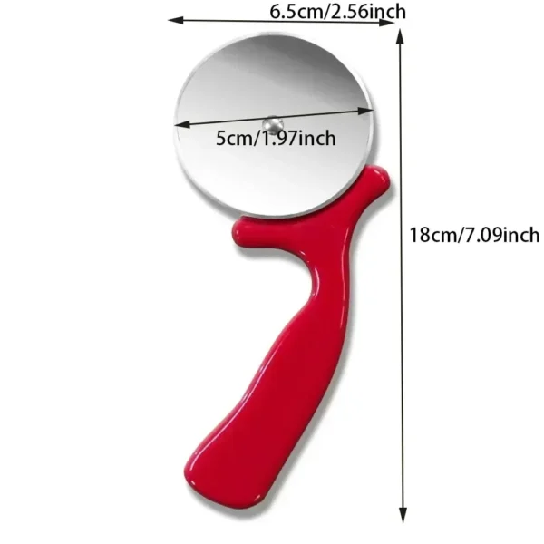 Stainless Steel Pizza Cutter - Image 6